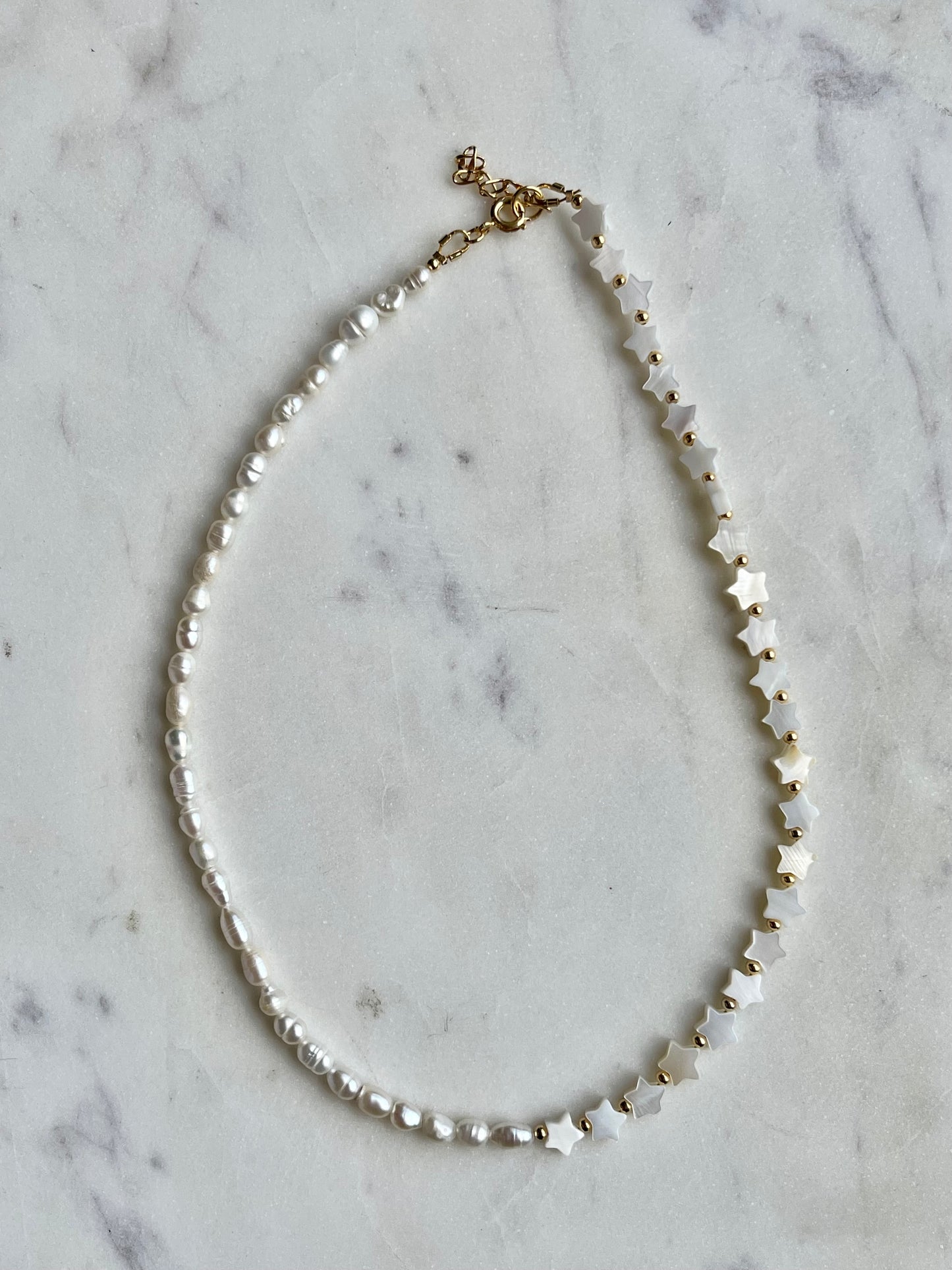 STAR FRESHWATER PEARL NECKLACE