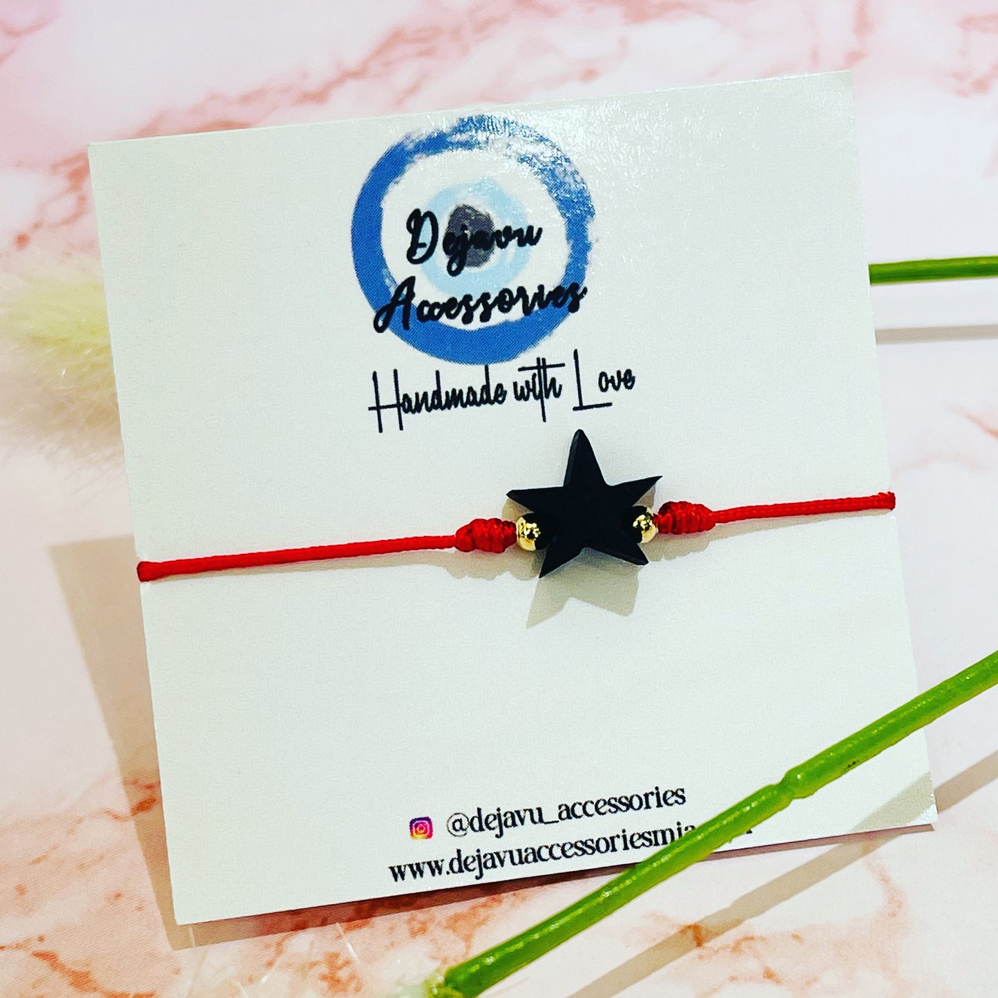 Azabache star bracelet