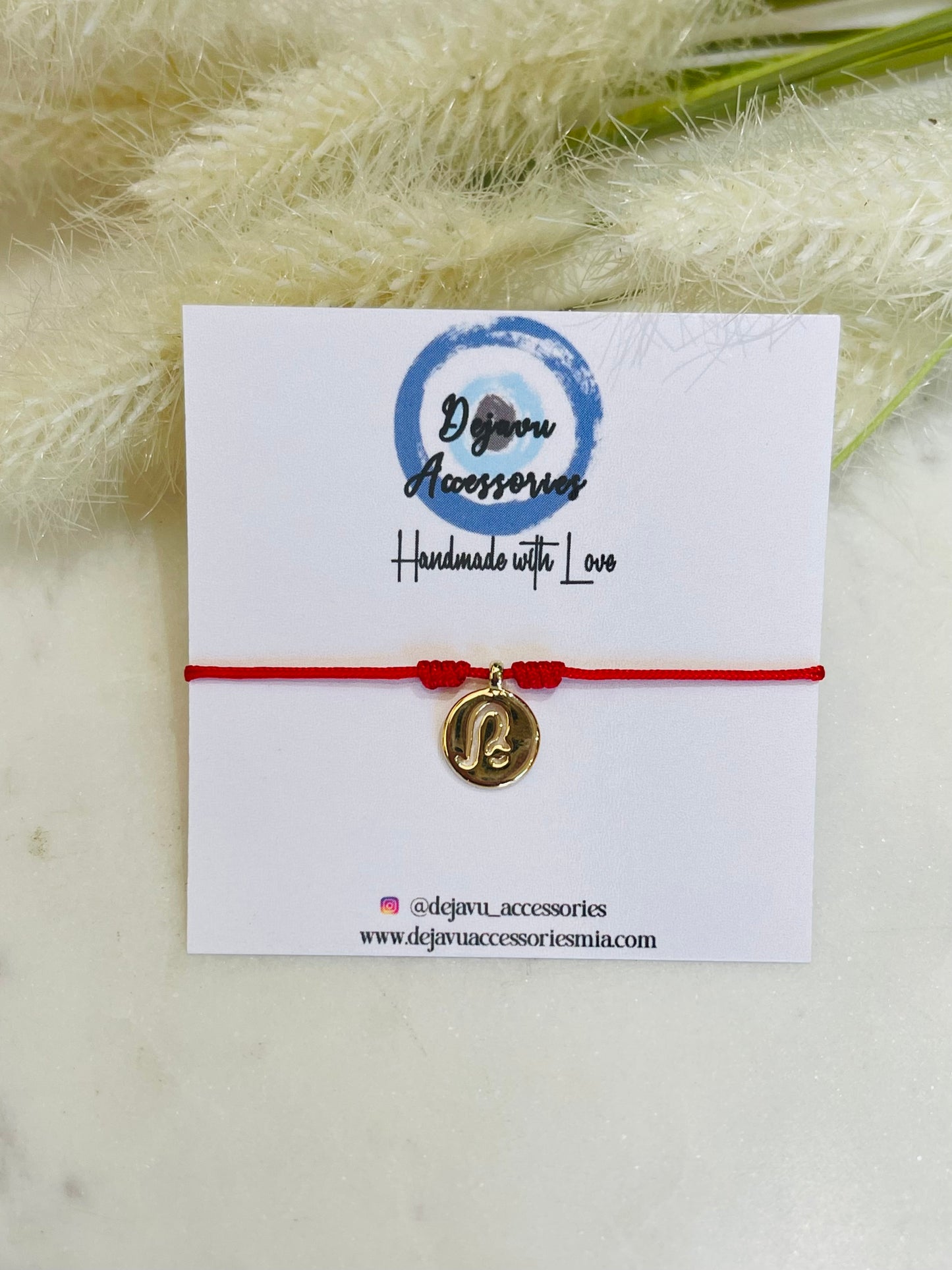 ZODIAC RED STRING ( LEO )