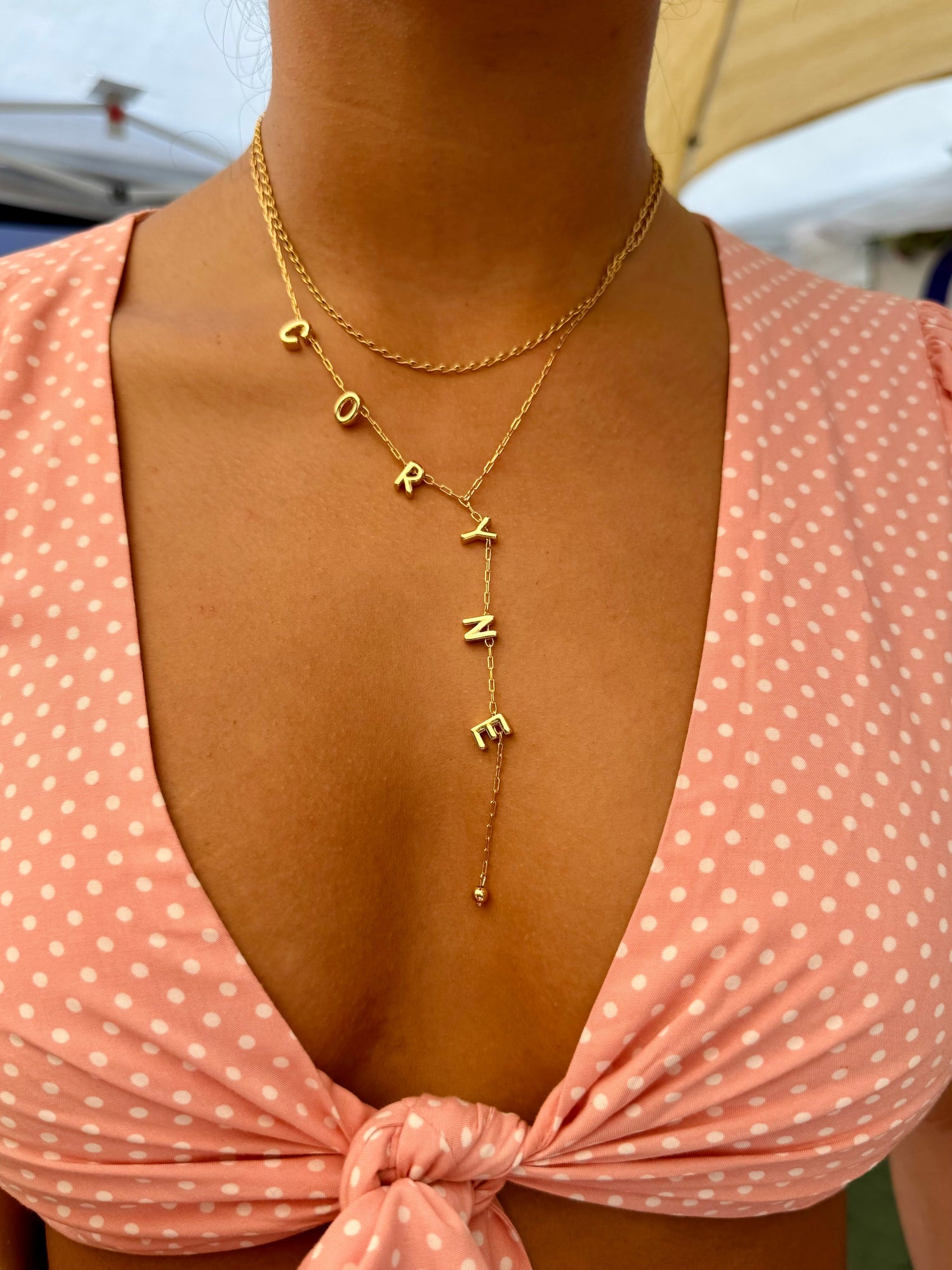 Custom Lariat Necklace