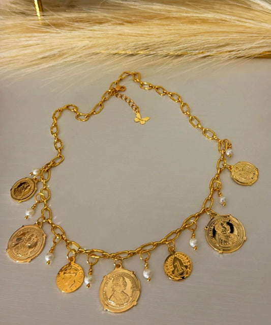 Coin Crush Necklace