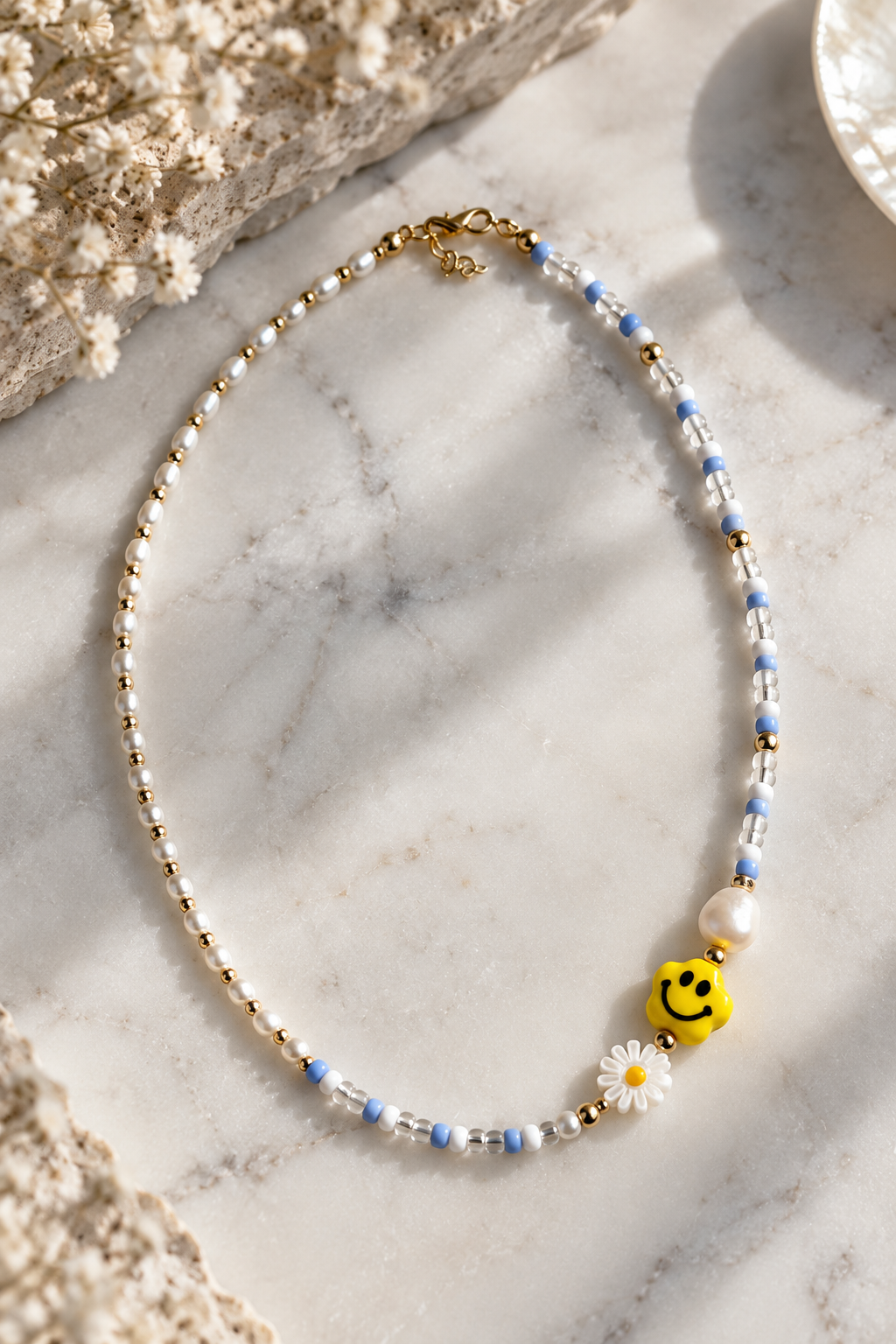 Smiley Star Necklace
