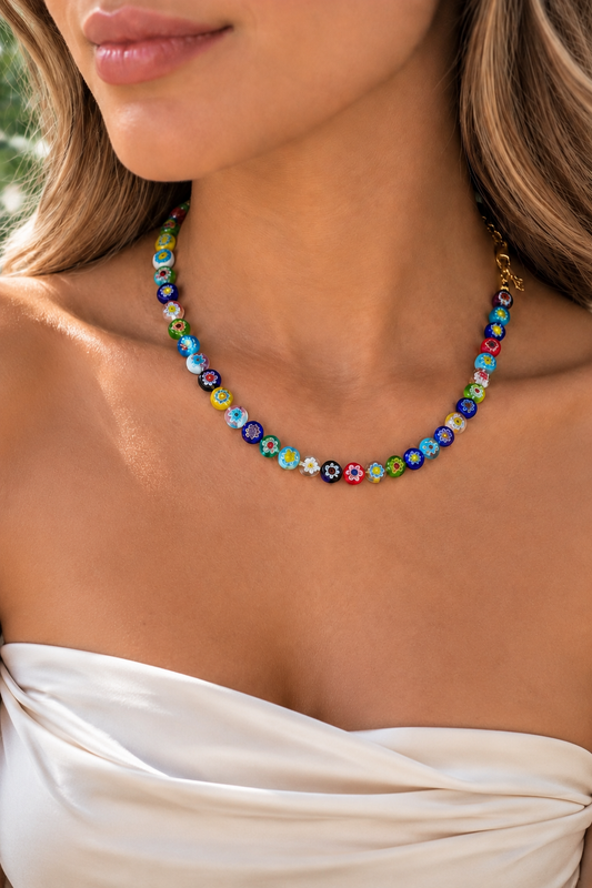 RAIN OF FLOWER NECKLACE