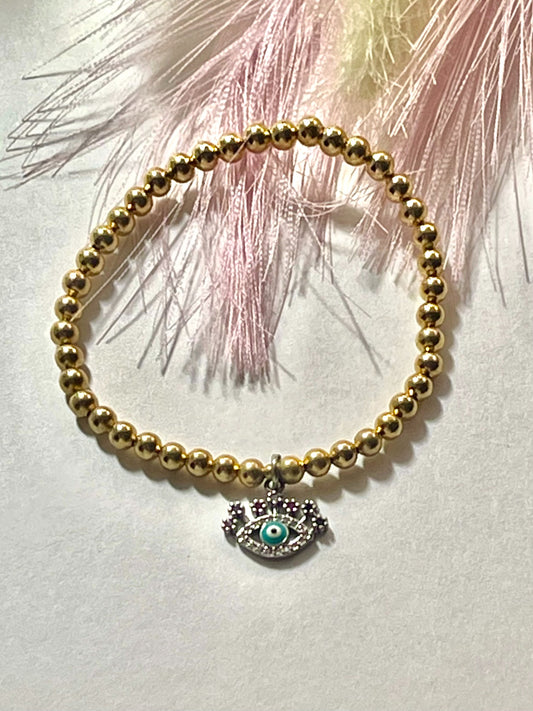LASHES EVIL EYE BRACELET