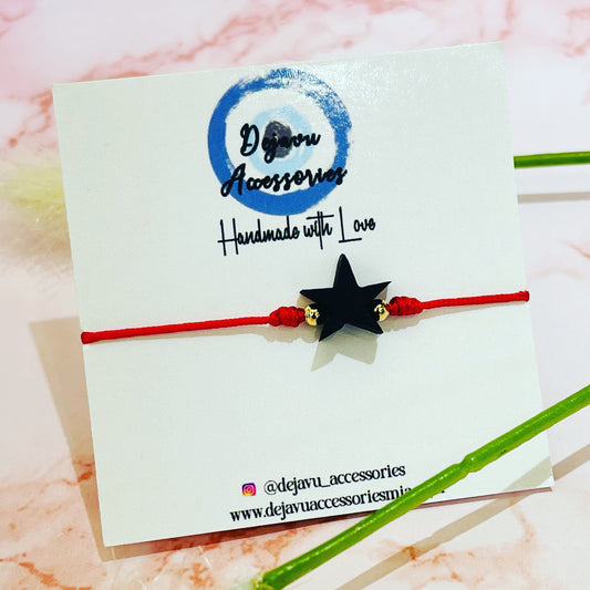 Azabache star bracelet