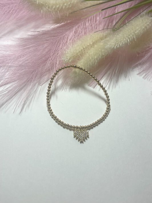 HEART OF GOLD BRACELET