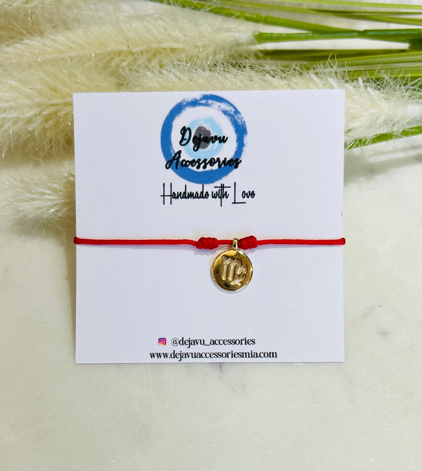 ZODIAC RED STRING ( Virgo )