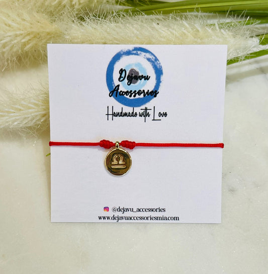 ZODIAC RED STRING ( Libra )