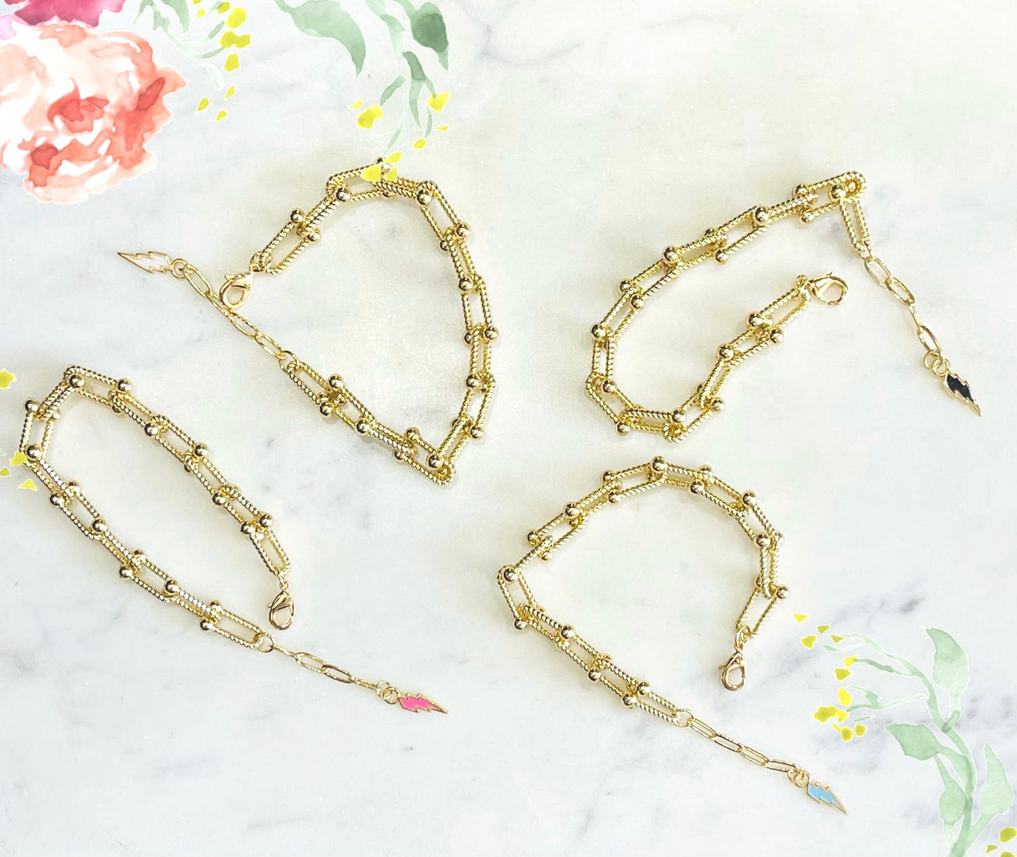 GOLD FILLED TIFF LINK BRACELET