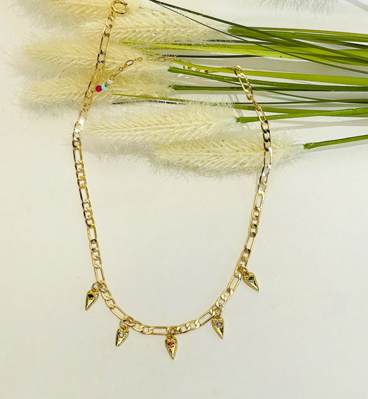 HANGING HEARTS NECKLACE