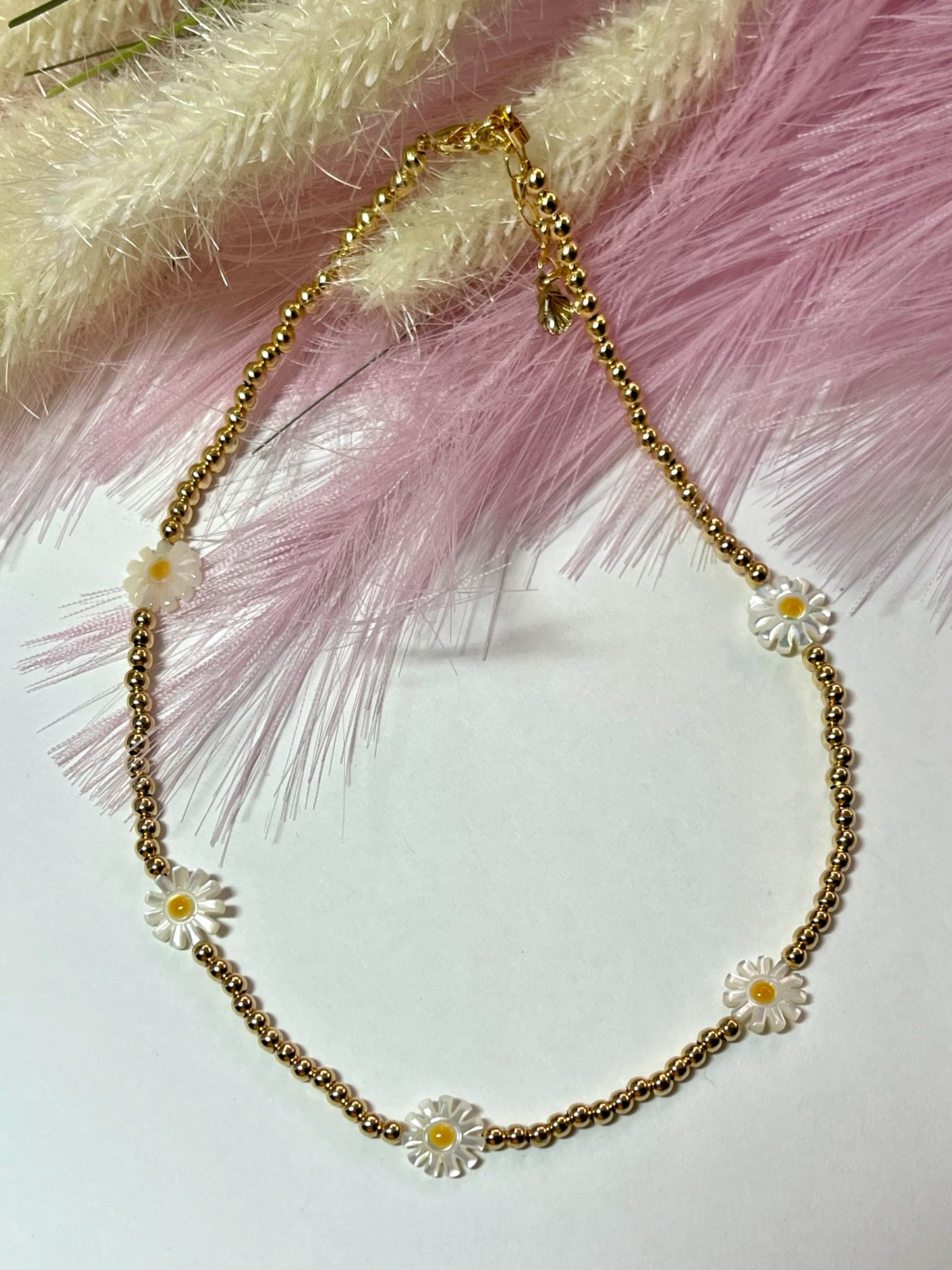 Daisy Flower Necklace