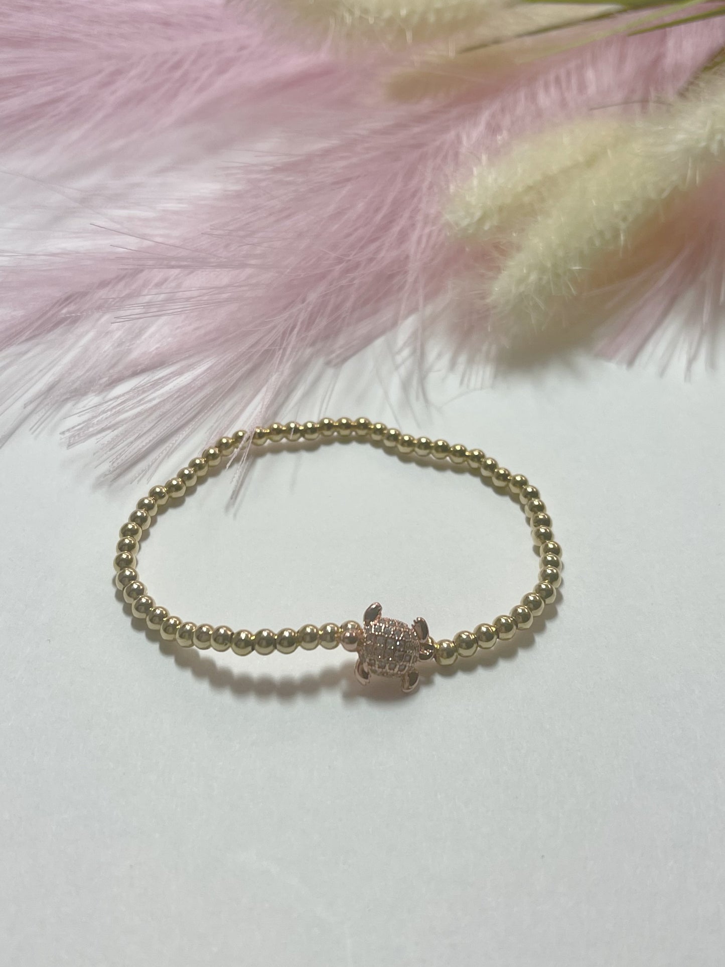 ROSE GOLD TURTLE BRACELET