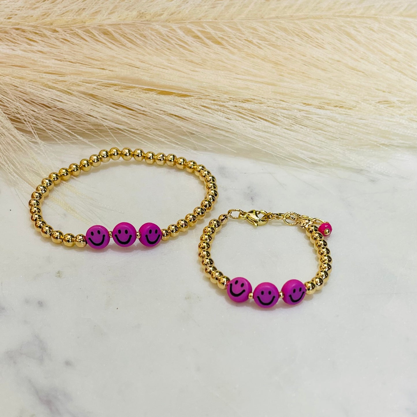 Be happy mommy and me bracelet