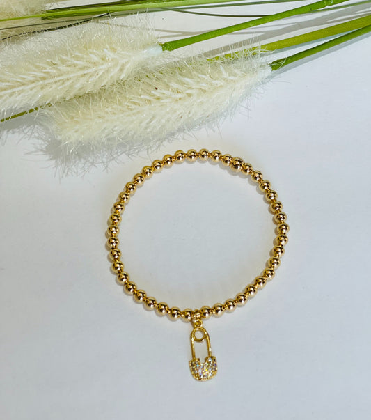 SAFETY PIN BRACELET