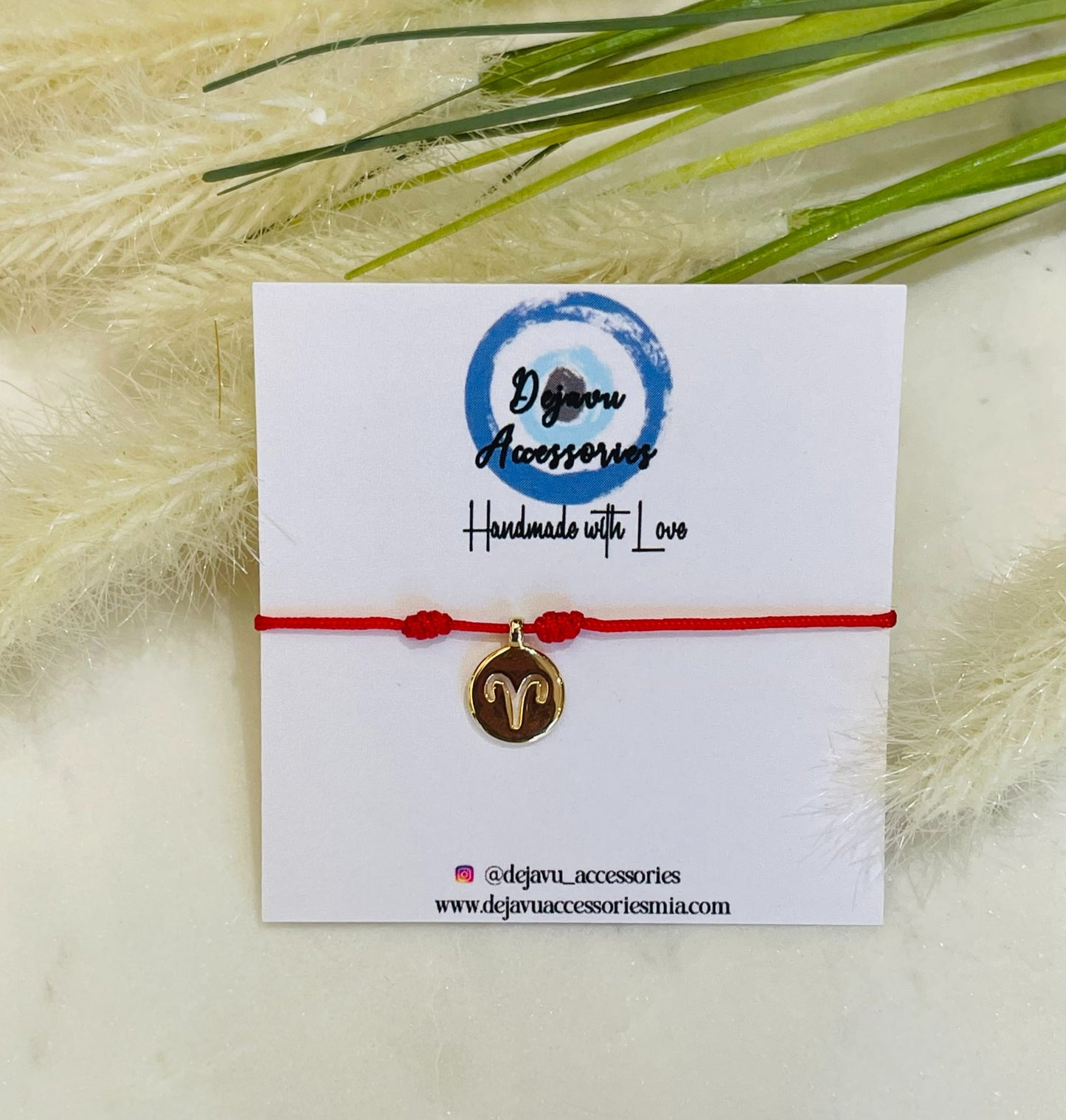 ZODIAC RED STRING ( Aries )