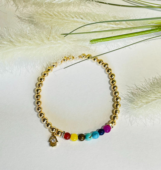 HAMSA CHAKRA BRACELET